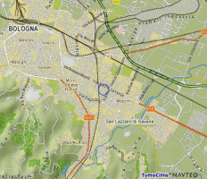 Mappa di Bologna 1
